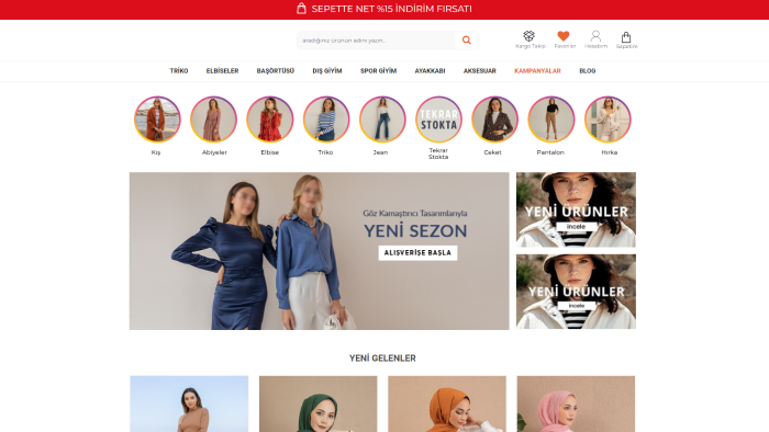 profesyonel bir butik sitesi açabilirim