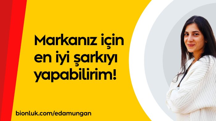 markanız için en iyi jingle çalışmasını yaparım