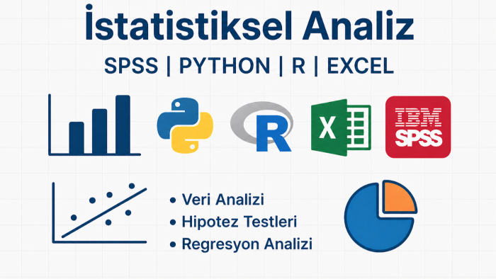 spss, r ve python ile verilerinizi analiz edebilirim