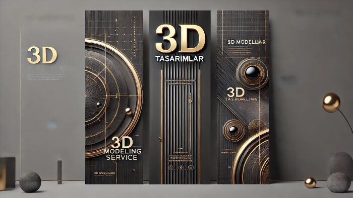 profesyonel 3d tasarım ve modelleme hizmeti yapıyorum