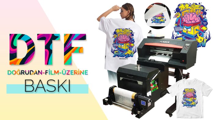 DTF baskı yaparım