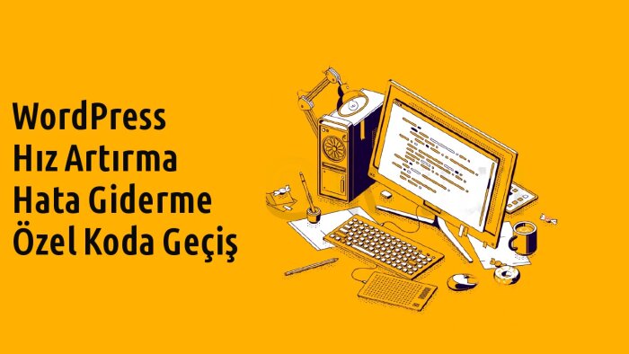 WordPress sitenizi hızlandırır ve hatalarını gideririm