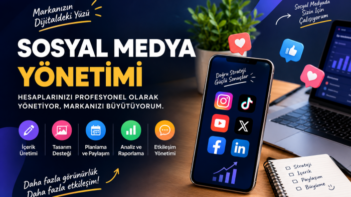 sosyal medya hesaplarınızı yönetirim
