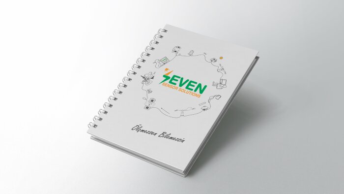 minimal ve markaya özel not defteri tasarımı yapıyorum