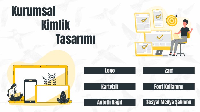 işletmeniz için kurumsal kimlik tasarımları yapabilirim