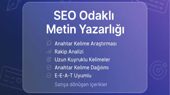 sitenizi aramalarda üst sıralara çıkaracak metinler yazarım