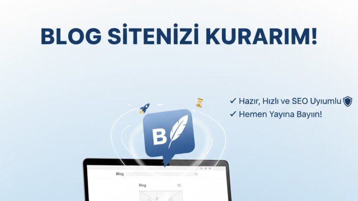 profesyonel ve seo uyumlu blog sitenizi kuruyorum