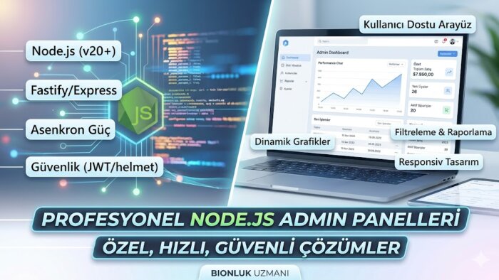 modern ve güvenli yönetim (admin) panelleri kodlarım
