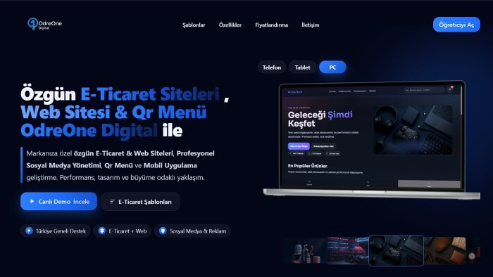sıfırdan özgün web ve e-ticaret siteleri kodlayabilirim