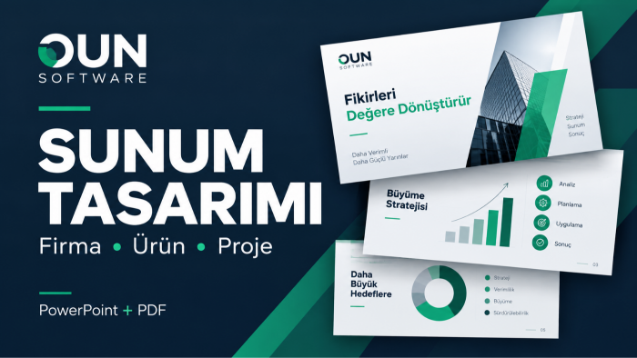 içeriklerinizi PowerPoint sunumuna dönüştüreceğim