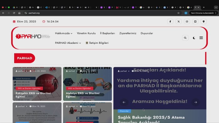 yapay zeka destekli web siteleri yapıyorum