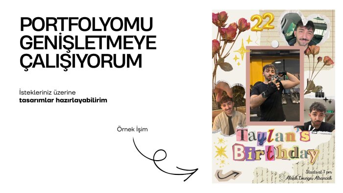 poster, broşür ve thumbnail vb. tasarımlarınızı yapabilirim