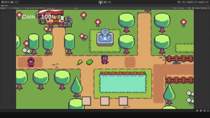  Unity ile 2D oyunlar geliştirebilirim