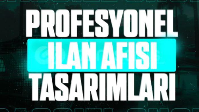 ilan afişi tasarımı yapabilirim