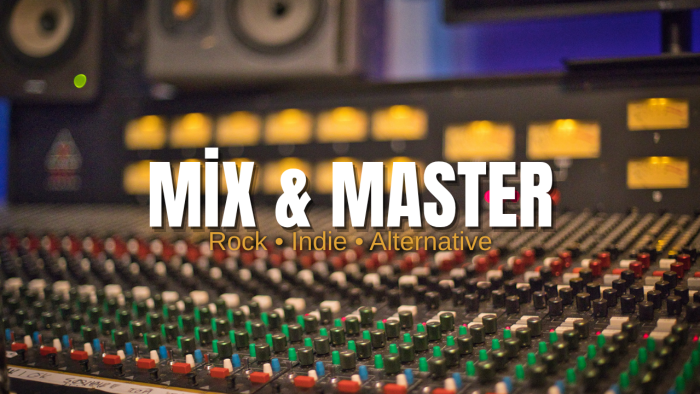 profesyonel miks ve mastering yaparım