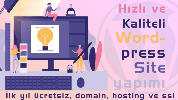 size kaliteli ve hızlı wordpress site kurabilirim