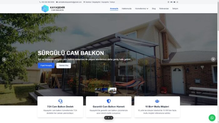 modern ve performans odaklı web yazılımları geliştiriyorum