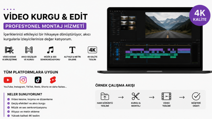 profesyonel bir video oluştururum