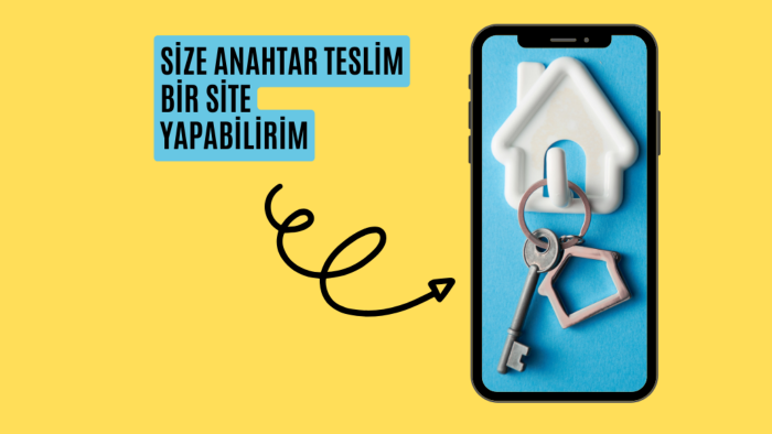 size anahtar teslim bir site yapabilirim