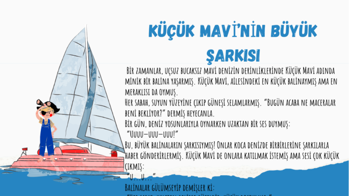 hikaye ve metin yazıp kullanım alanına göre tasarlayabilirim