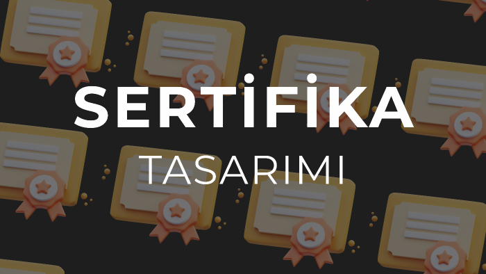 katılım belgesi veya sertifika tasarımları yaparım