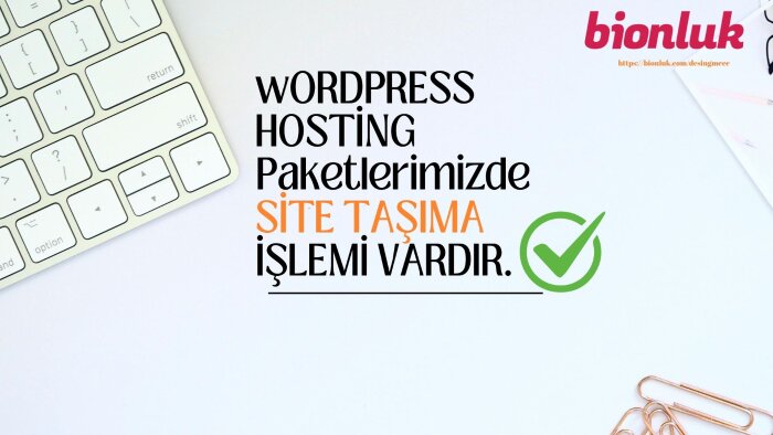 hosting ve site taşıma işlemlerinizi yaparım