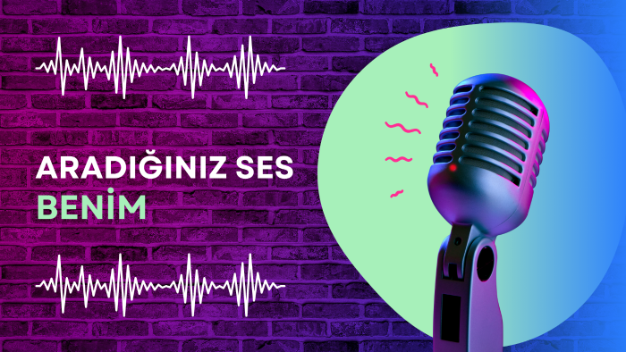 sizin için profesyonel seslendirme yapabilirim