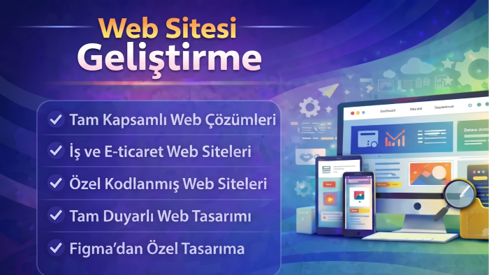 dilediğiniz şekilde profesyonel bir web sitesi hazırlarım