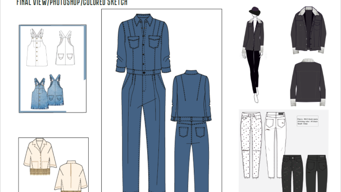 denim ve dokuma tasarımları yapıyorum
