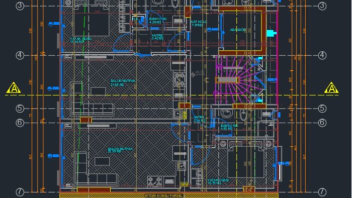 AutoCAD üzerinden teknik çizimlerinizi yapabilirim