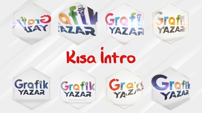 kısa intro hazırlarım