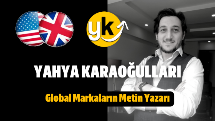 doğrudan İngilizce metin yazarım