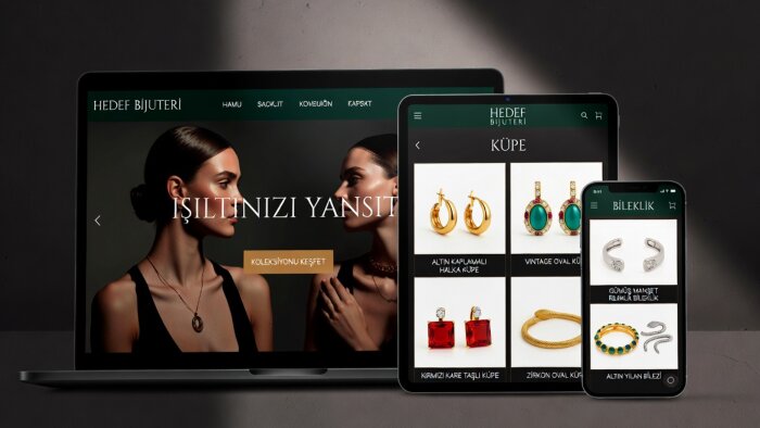 trendyol entegreli şık bir bijuteri web sitesi kurabilirim