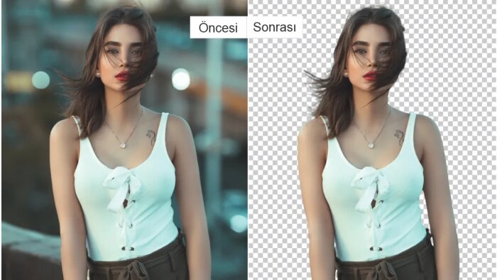fotoğraflarınızı profesyonel şekilde arka plandan ayırırım