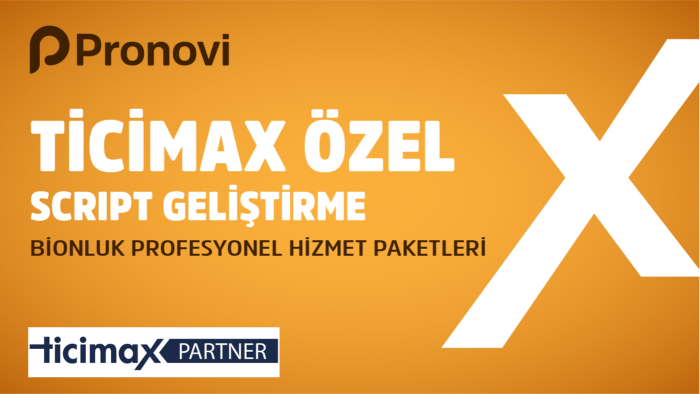 ticimax alt yapılı siteniz için özel script yazabilirim