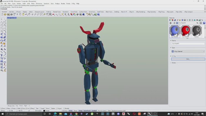 rhino üzerinden modelleme yapmada uzmanım
