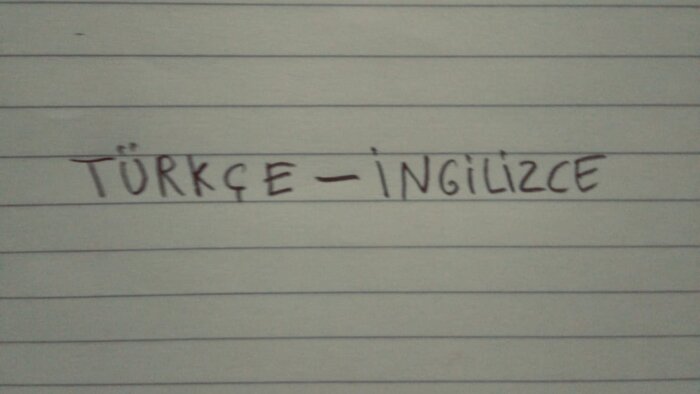 çeviri yapabilirim