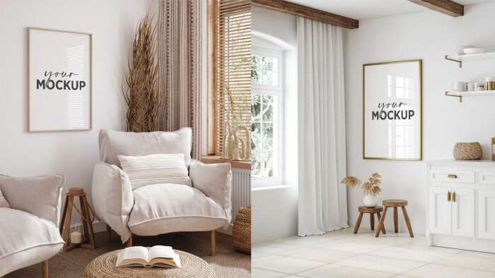 poster ve afiş çalışmalarınız için mockup hazırlarım