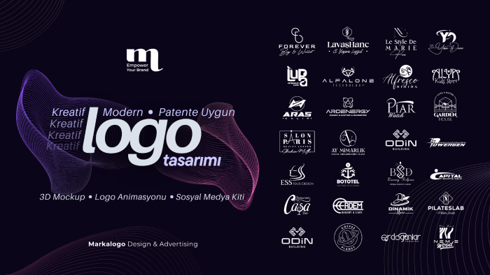 markanızın kimliğini yansıtan logo tasarımları yapıyorum