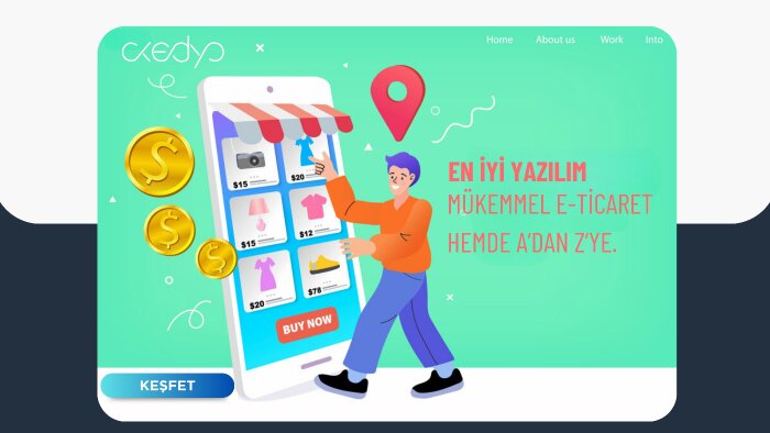 sizin için profesyonel bir e-ticaret sitesi kodlayabilirim
