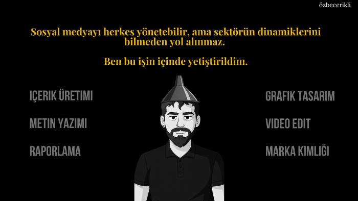 markanızın sosyal medya hesabına vizyon katarım