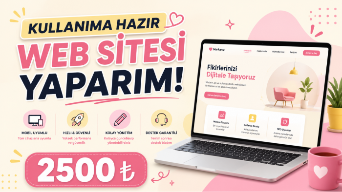 her web sitesini yaparım