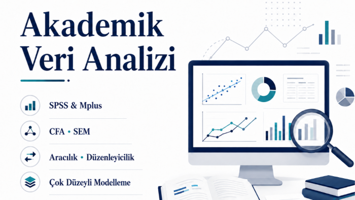 Mplus ve SPSS ile akademik veri analizi yaparım