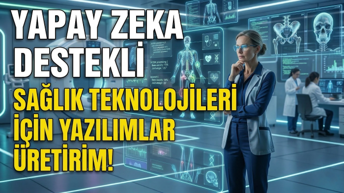 sağlık teknolojileri için yazılımlar üretirim