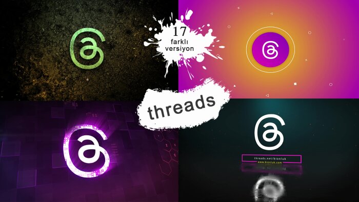 threads için logo intro/outro yapabilirim