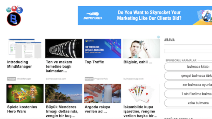 6 yıllık bulmaca-magazin sitemde tanıtım yazınızı yayınlarım
