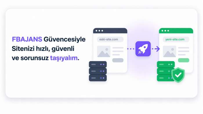site taşıma ve taşıma sonrası teknik destek hizmeti veririm