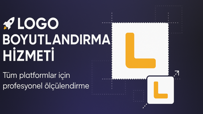 logonuzu tüm platformlara uygun şekilde boyutlandırırım
