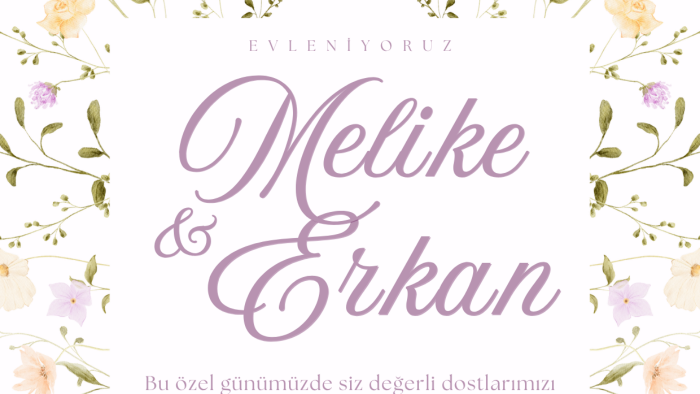 fikirlerinizi sanata dönüştüren  davetiyeler yaparım