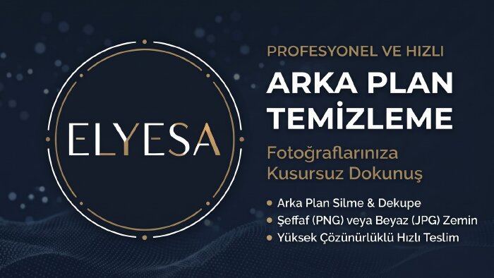 fotoğraflarınızın arka planını profesyonelce silerim